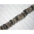 Brownlip square cut slice ca.20x20mm