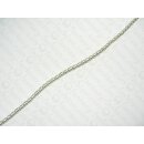 Brass olive ca. 6x4mm ld silver matte  ISS