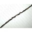 Brass flat round ca. 4x3mm copper antique MSS